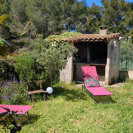 Maisonnette Kalis Calme Avec Climatisation Parking Jardin Cadre Campagne Plages A Pieds Bandol Ngoại thất bức ảnh
