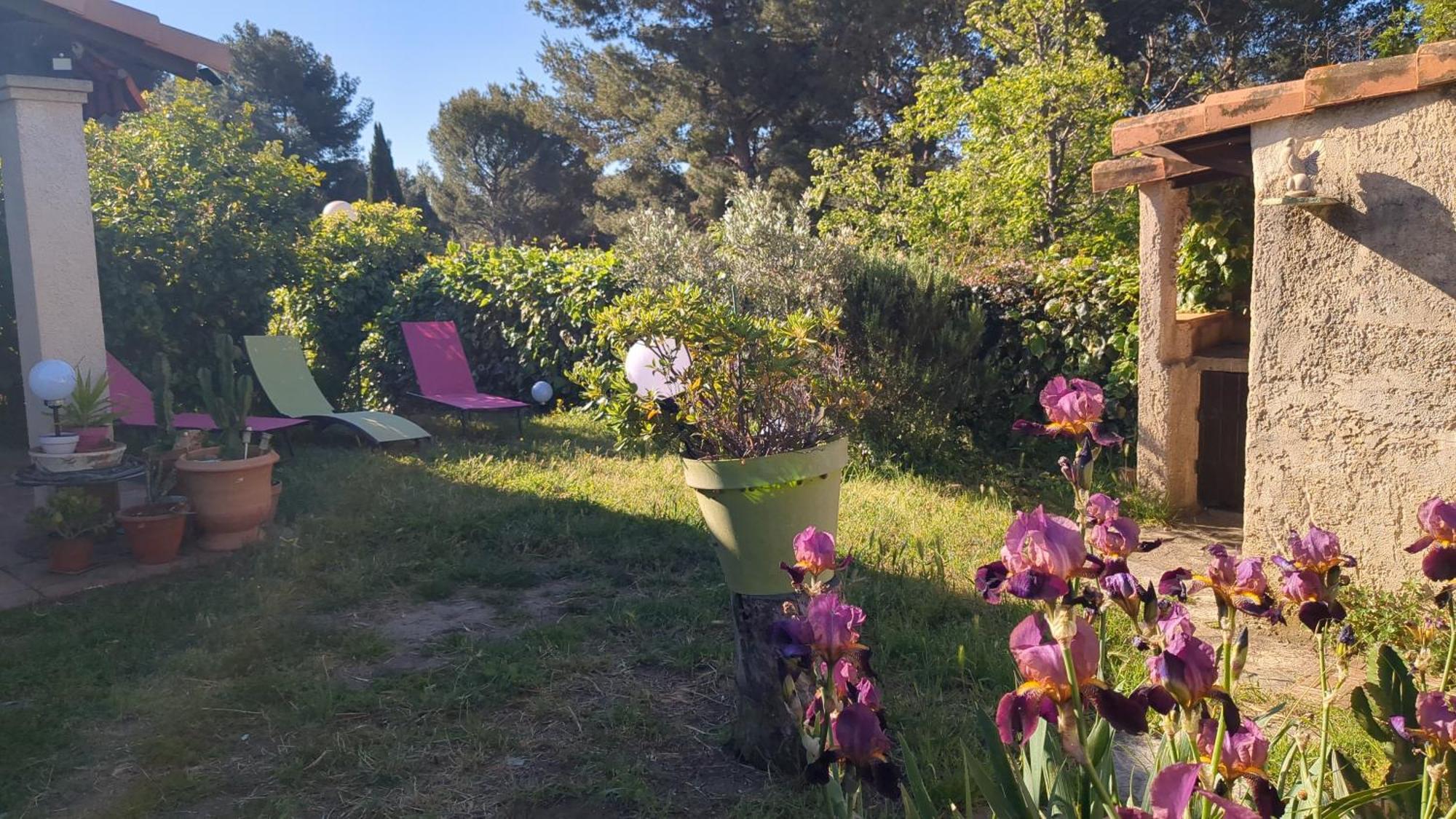 Maisonnette Kalis Calme Avec Climatisation Parking Jardin Cadre Campagne Plages A Pieds Bandol Ngoại thất bức ảnh