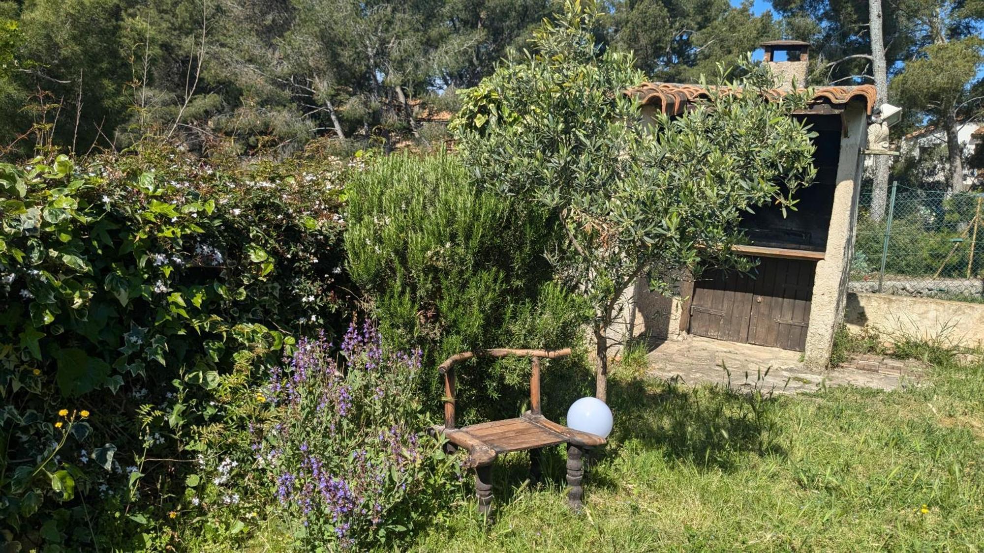 Maisonnette Kalis Calme Avec Climatisation Parking Jardin Cadre Campagne Plages A Pieds Bandol Ngoại thất bức ảnh